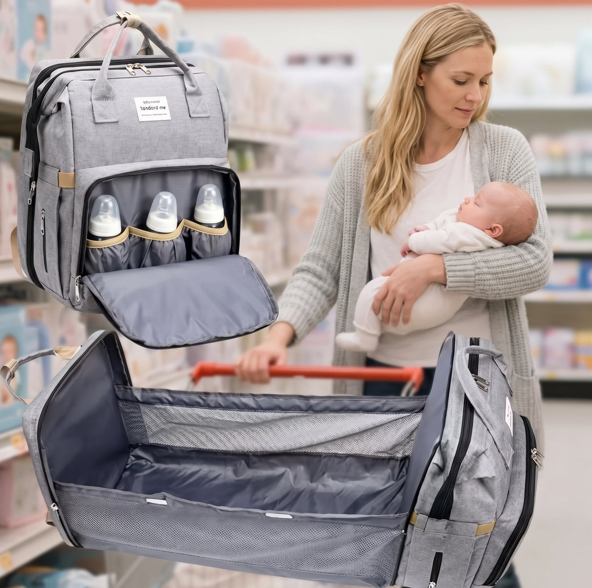 Mochila PequeGo con Cambiador Integrado